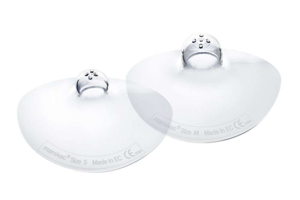 mamivac® Nipple Shields. Protect sore or sensitive nipples. (Two per pack)