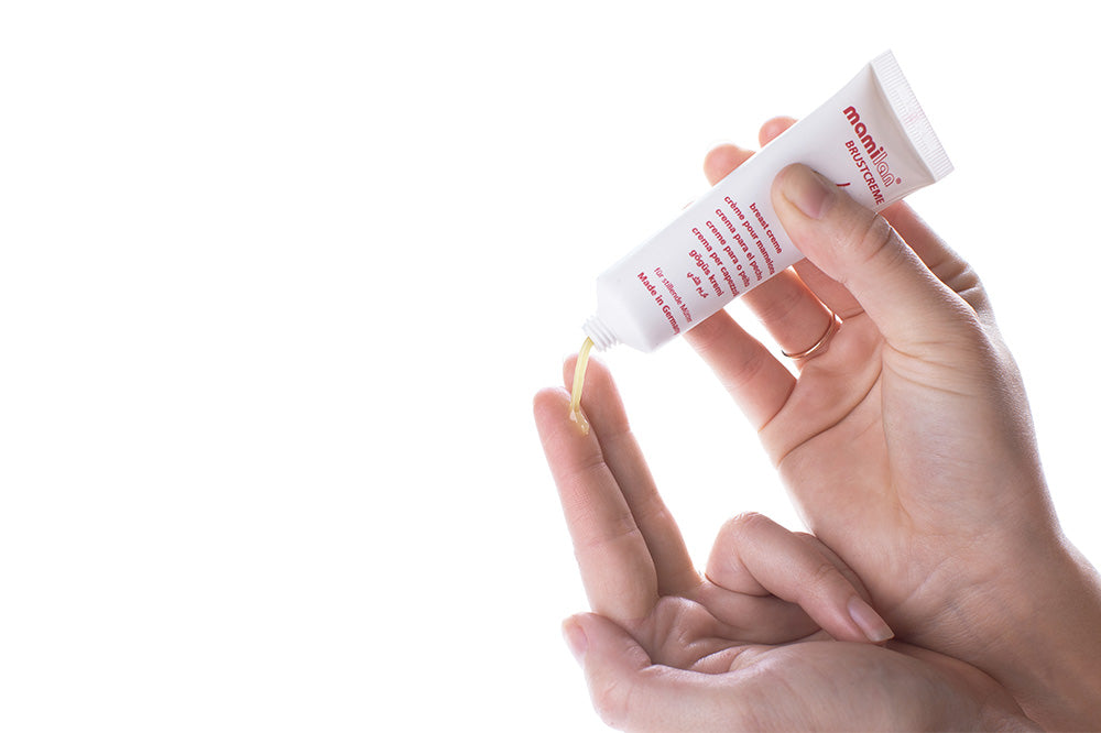 mamilan® Breast Creme. To be applied on sore, cracked and dry nipples. (30ml tube)