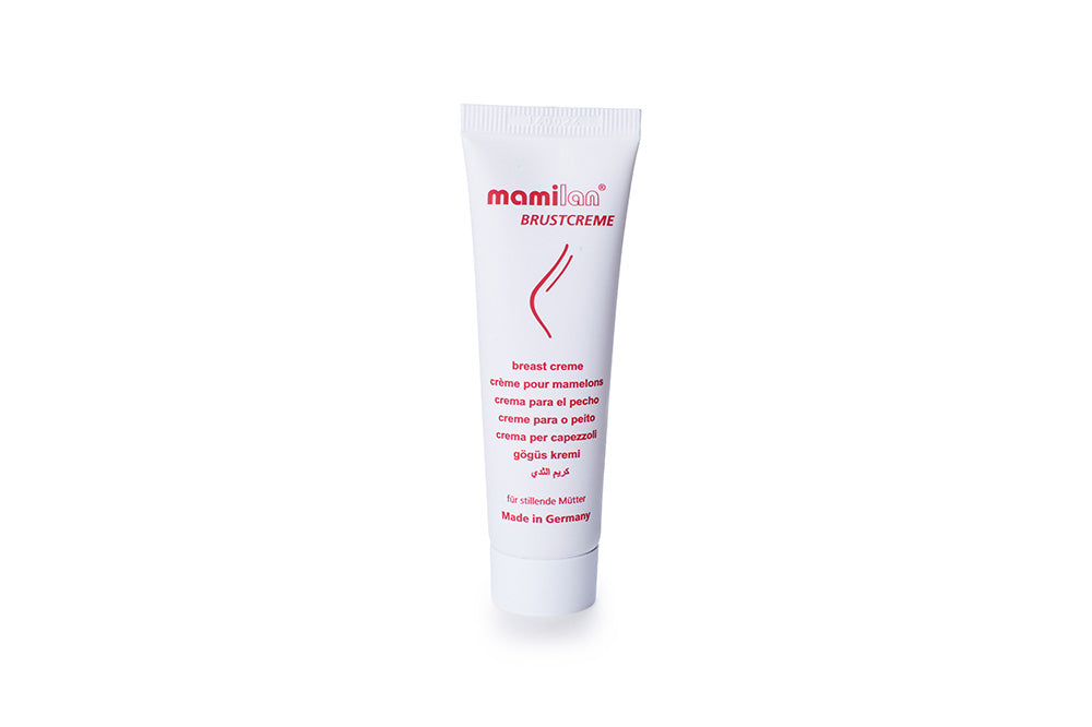 mamilan® Breast Creme. To be applied on sore, cracked and dry nipples. (30ml tube)