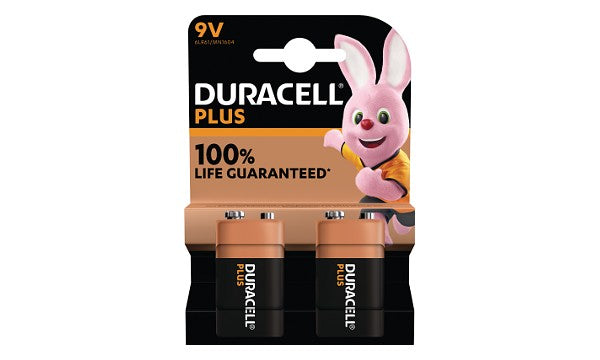 Duracell Plus 9V (Pack of 2)