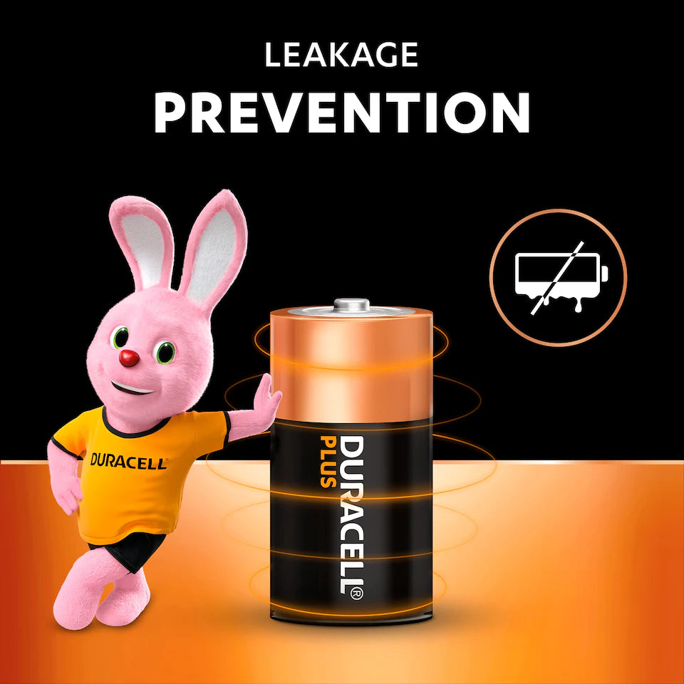 Duracell Plus C (Pack of 4)